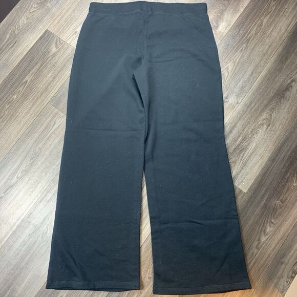 Vintage Nautica Mens Size XL Wide Leg Loungewear Sweatpants Black New - Picture 7 of 7